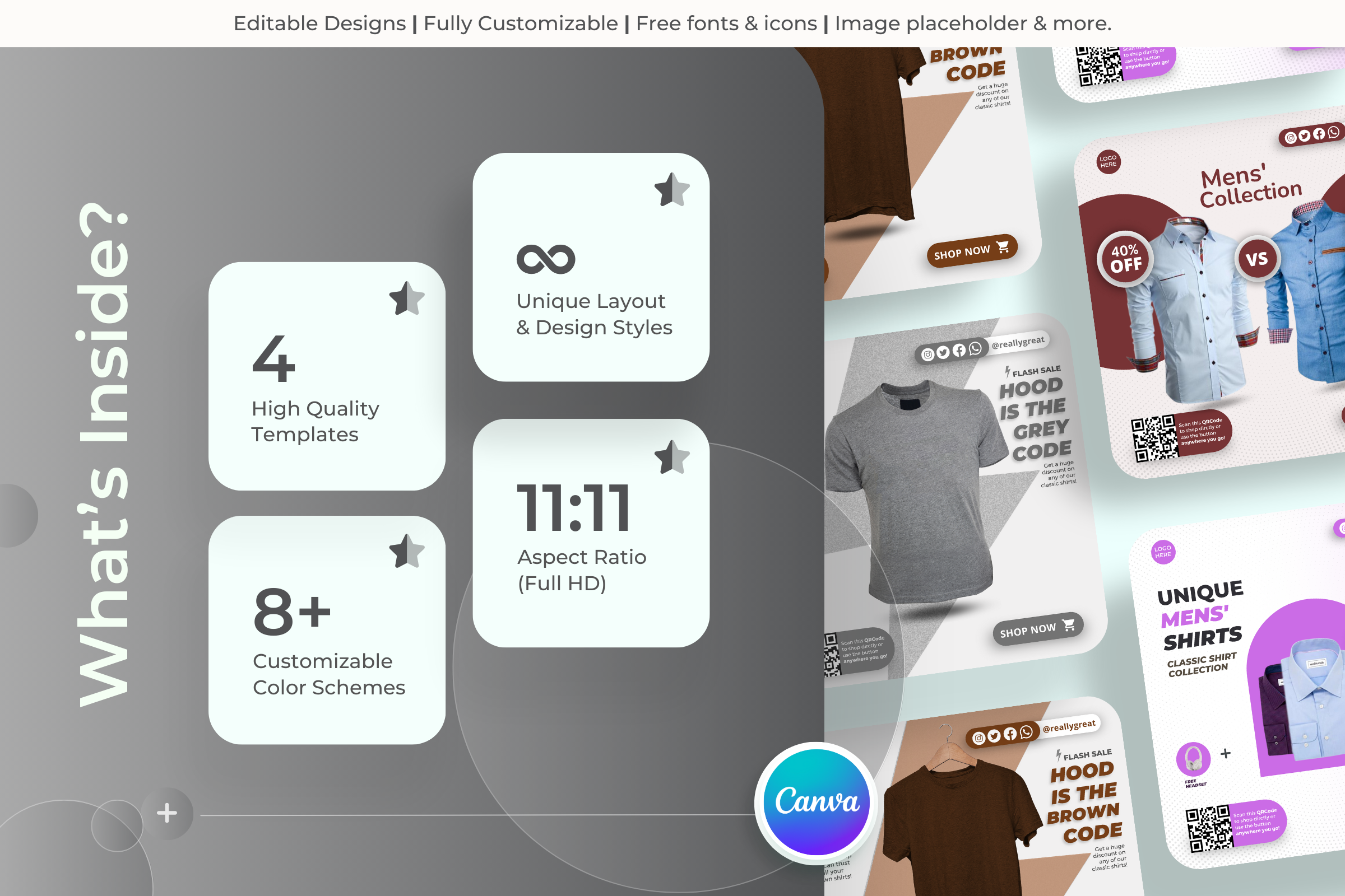 Elegant Style-Fashion Canva Template