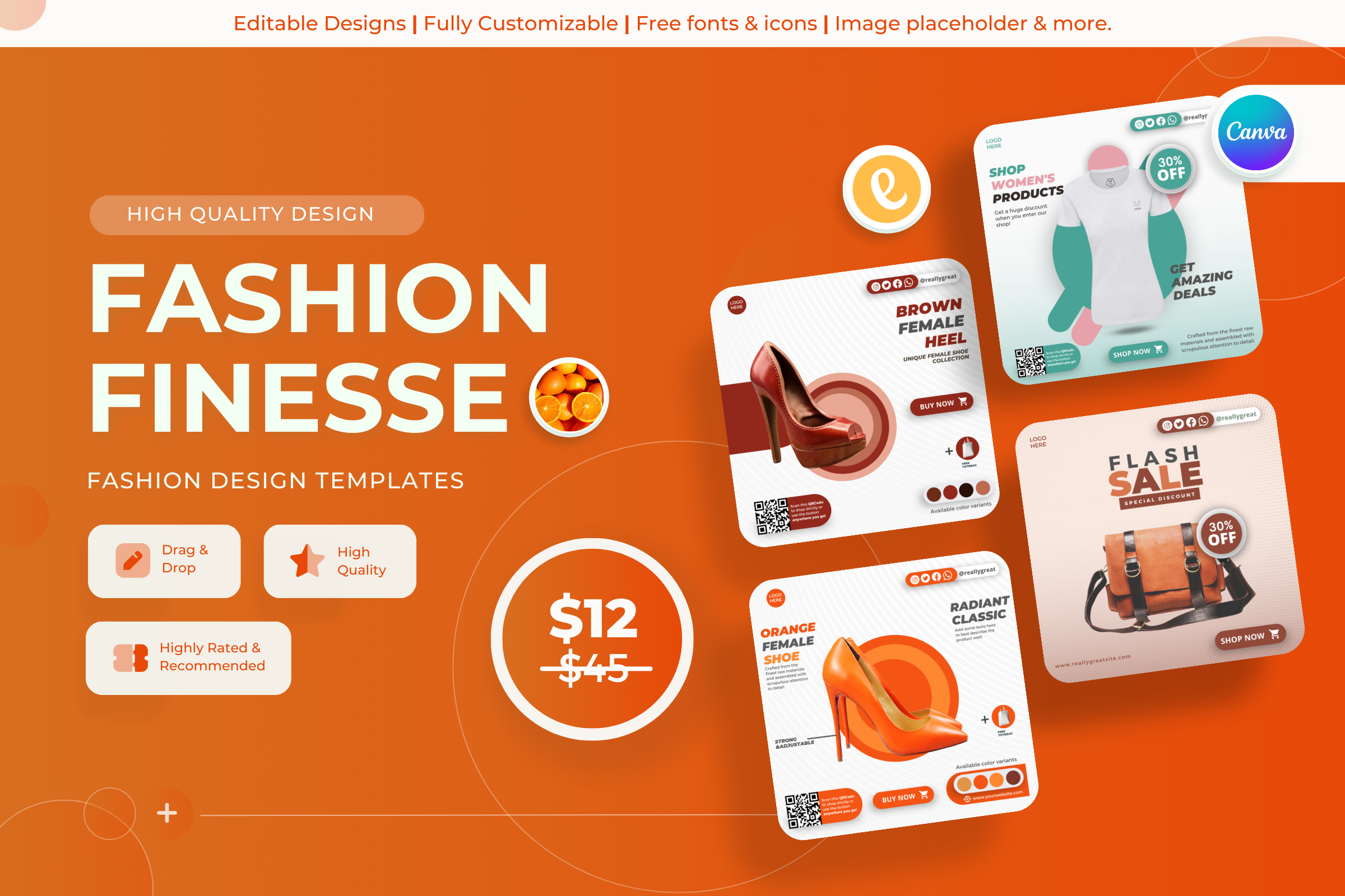 Fashion Finesse - Canva Templates