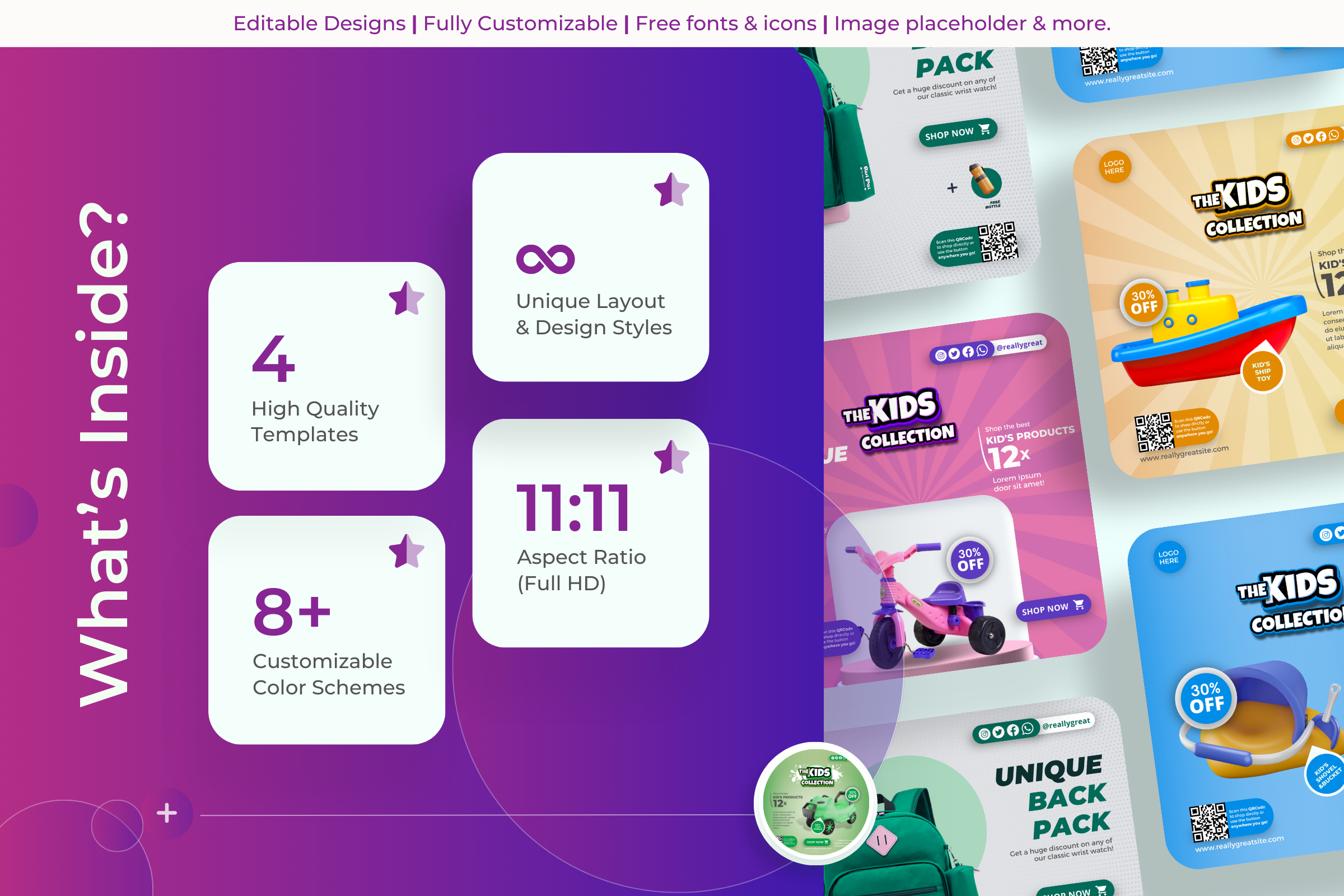 Nursery Nest - Kids Canva Templates