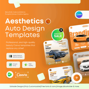 Aesthetics-Automobile Canva Template
