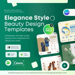 Elegance Style - Beauty Canva Templates