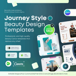 Journey Style - Travel Canva Templates