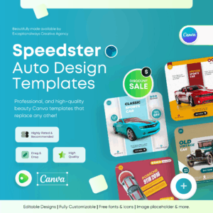 Speedster - Auto Canva Templates