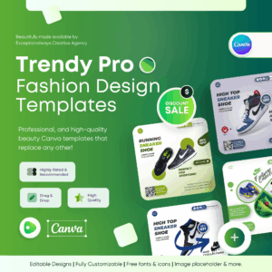 Trendy Pro - Fashion Canva Templates