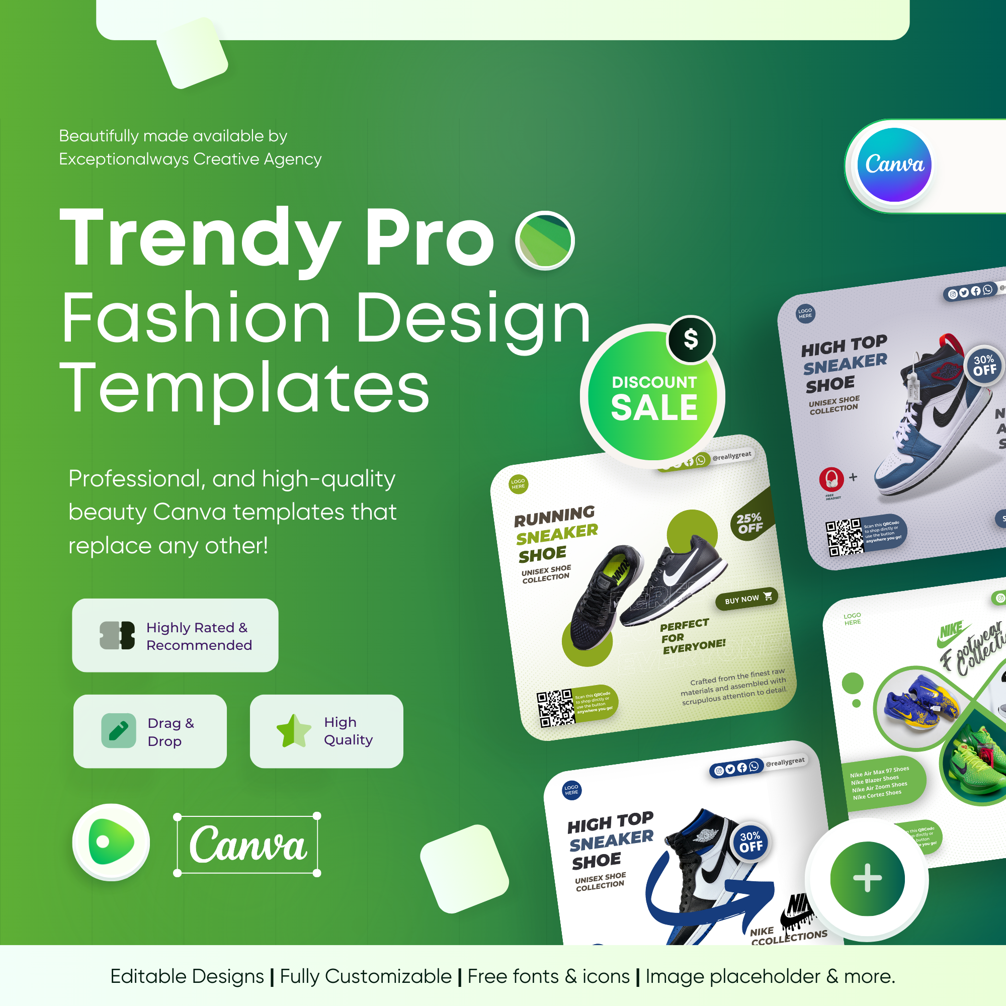 Trendy Pro - Fashion Canva Templates