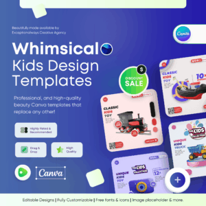 Whimsical - Kids Canva Templates