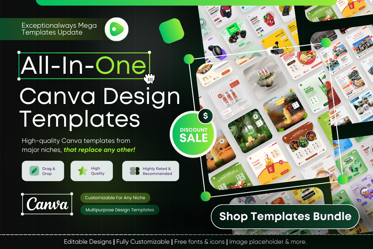 All In One Canva Design Templates