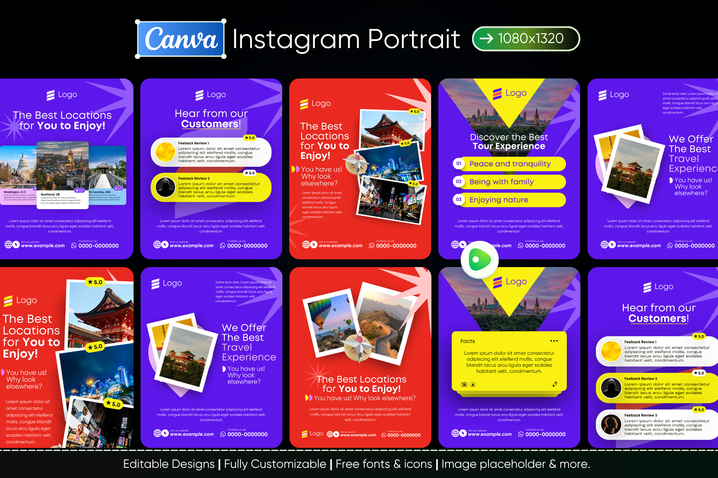 RoamifyX Marketing Template