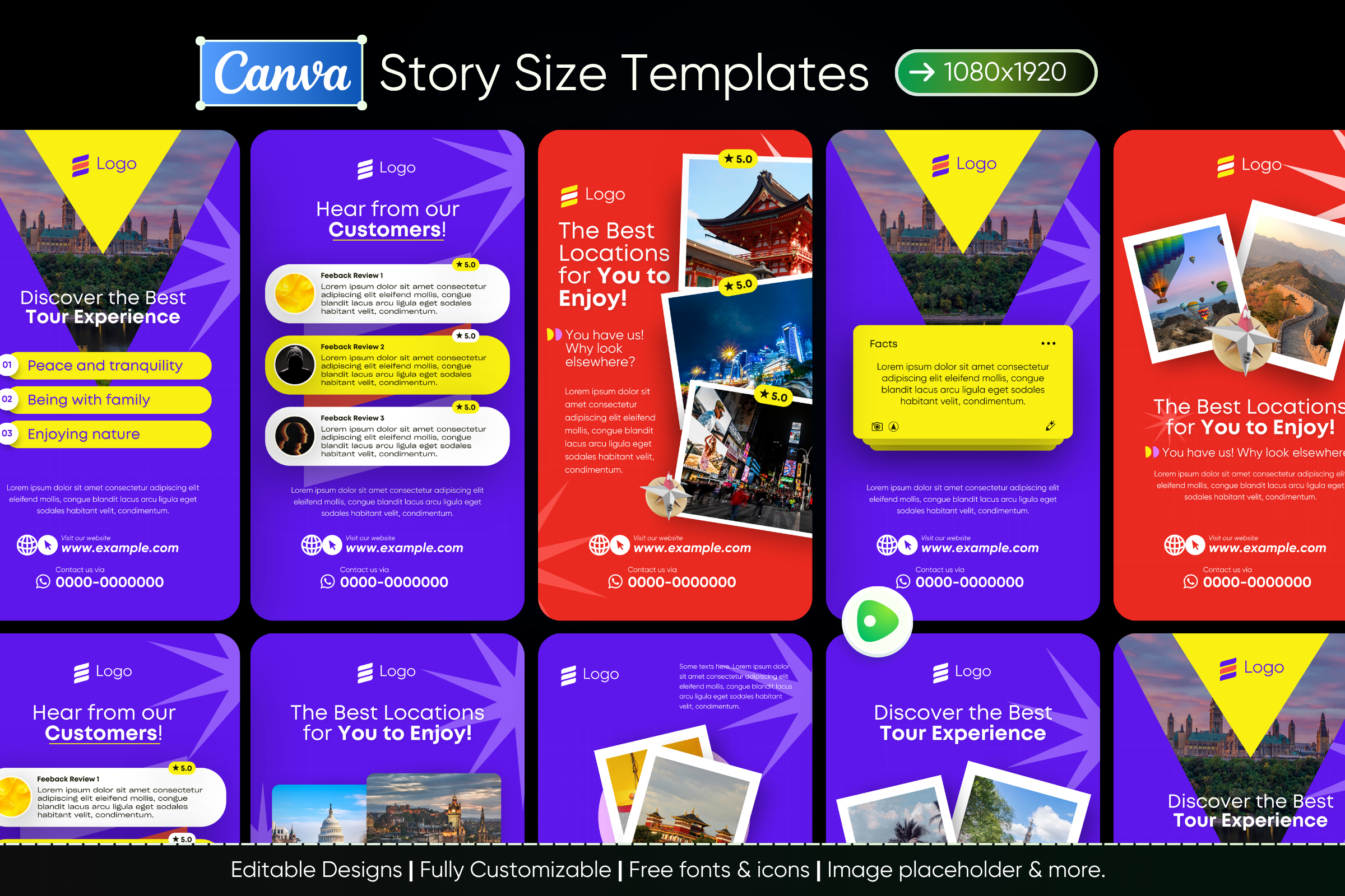 RoamifyX Marketing Template