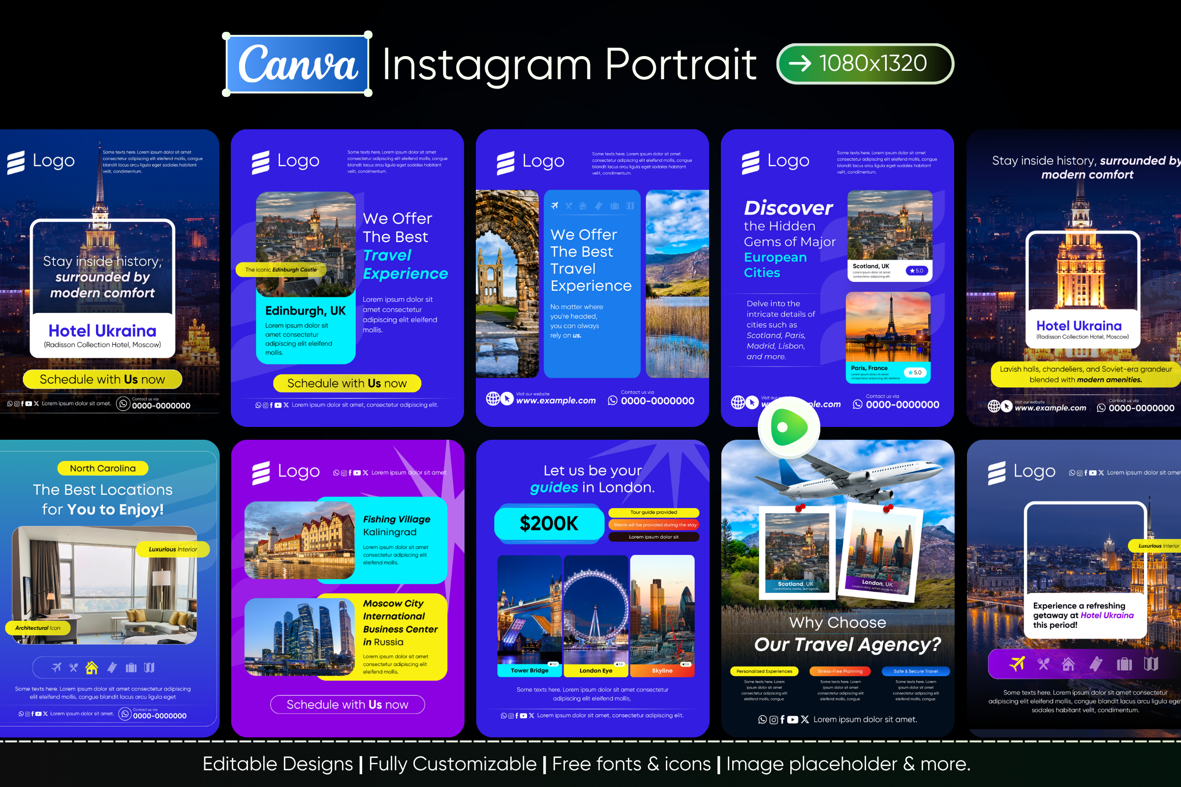 VoyageX Marketing Templates